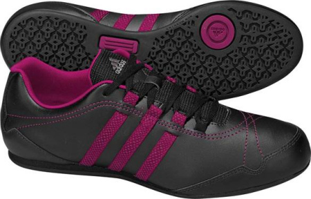 阿迪达斯 女子训练鞋 G13837/一号黑/完美紫红/金属黑银 