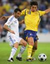 图文-[欧洲杯]希腊VS瑞典伊布拉西莫维奇防守积极