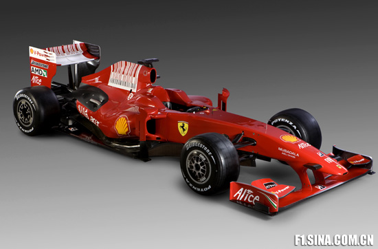 法拉利2009款F1发布庆祝车队60年F1历程命名F60