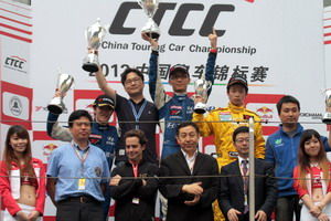 CTCC上海站中国量产组孙正获胜北京现代揽前二