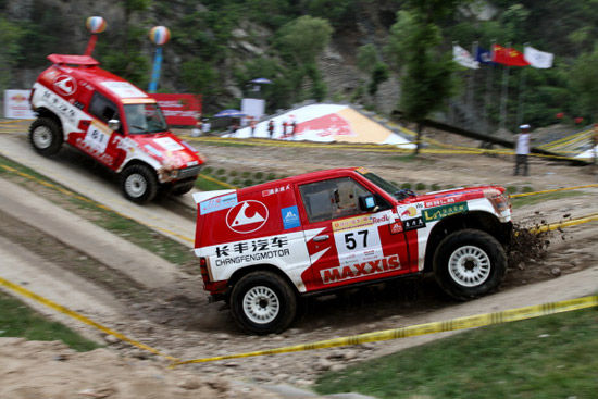 场地越野怀柔站:猎豹汽车闪耀