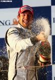 图文-F1澳洲站布朗包揽冠亚军巴顿快乐的喷洒香槟