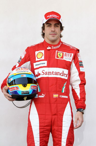 图文-2010f1车手标准肖像照 费尔南多-阿隆索