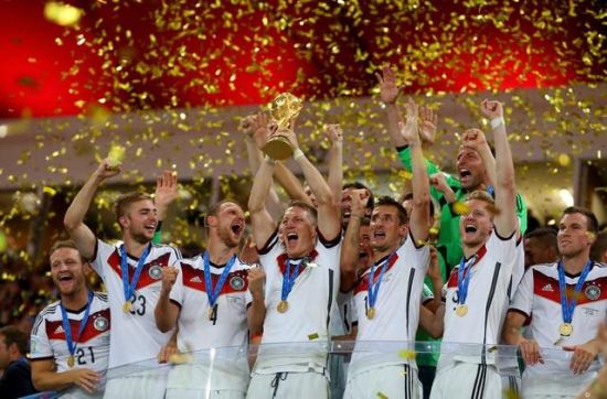 FIFA2014年终排名:德国居首 西班牙仅第9位