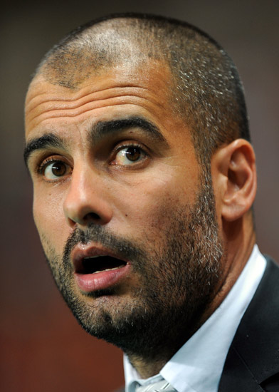 图文-[欧洲超级杯]巴塞罗那VS矿工 瓜帅为何而