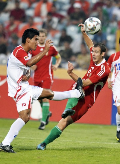 图文-[世青赛]匈牙利3-1哥斯达黎加 全力封堵射