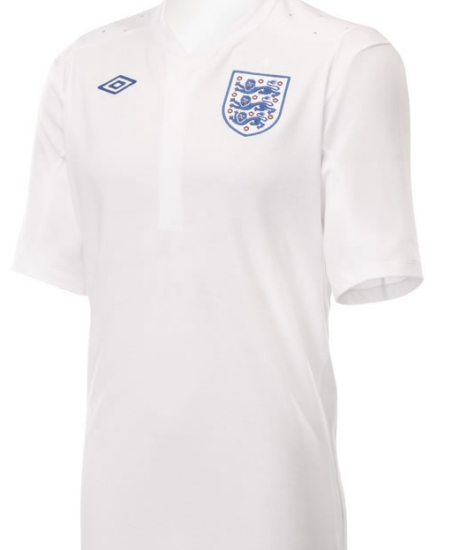 图文-英格兰国家队公布新款球衣白色主场队服