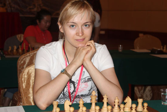 乌克兰美女棋手乌什尼娜