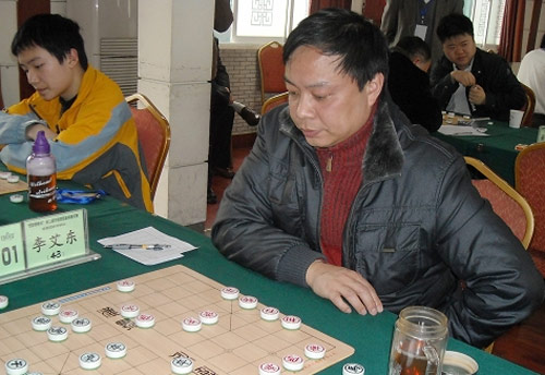 图文西部象棋精英赛第6轮现场李艾东自信满满