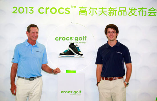 Hank Haney与Kellen McCarvel共同发布2013CrocsGolf新品