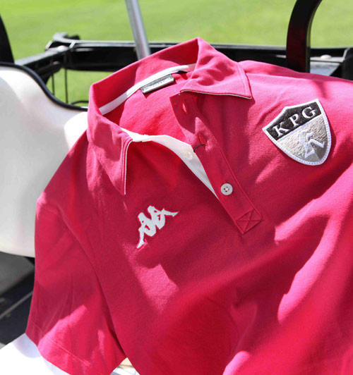 图文-2009Kappa高尔夫时尚服饰 粉红色男上衣