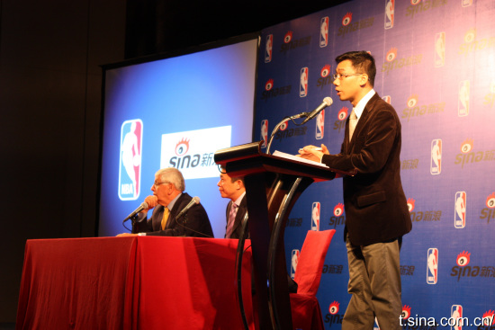 新浪体育与nba的合作,将为广大网友带来nba全程赛事的视频直播,同时第