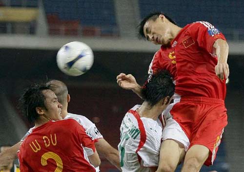 图文回顾-李玮峰A级赛百场2007亚洲杯对悍伊朗