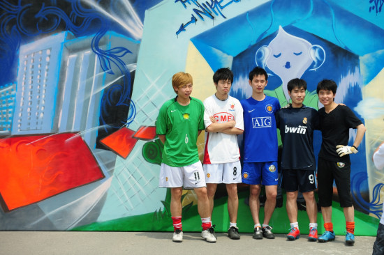 活动:耐克杯北京和上海五人足球赛激情开战