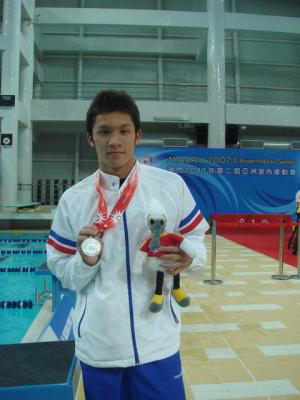 资料图片-中华台北游泳运动员王韦文_综合体育