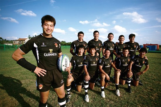 中国七人制橄榄球队跻身亚洲一线 他们是伦敦