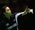 图文-羽毛球中国公开赛落幕她一般只发后场球