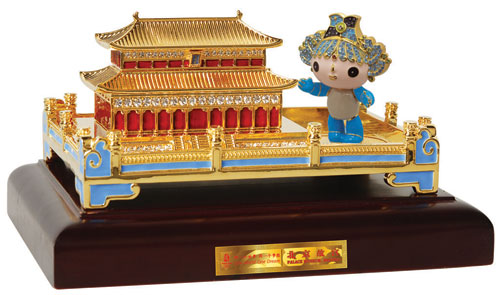 图文-多款奥运特许商品上市 祝福北京系列之故宫