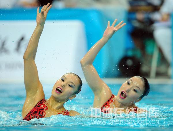 游泳 花游奥运测试赛首… 正文  2008年4月16日,"好运北京"花样游泳