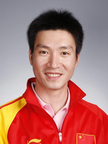 图文-北京奥运会中国代表团成立 射击队队员胡斌渊