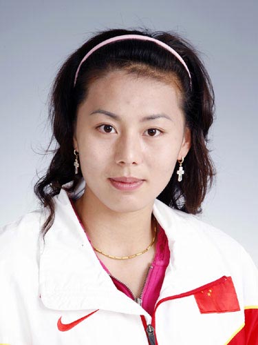 图文-北京奥运会中国代表团成立 田径队队员陈珏