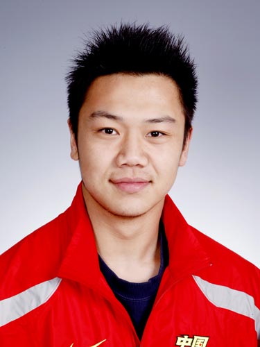 图文-北京奥运会中国代表团成立 手球队队员王晓龙