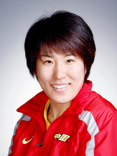 图文-北京奥运会中国代表团成立 手球队队员王莎莎