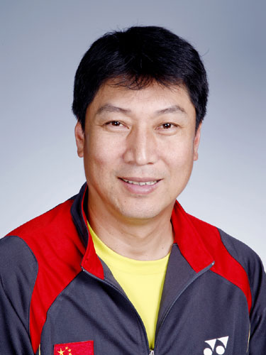 图文-北京奥运会中国代表团成立 羽毛球副领队李卫国