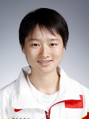 图文-北京奥运会中国代表团成立 跆拳道队员吴静钰