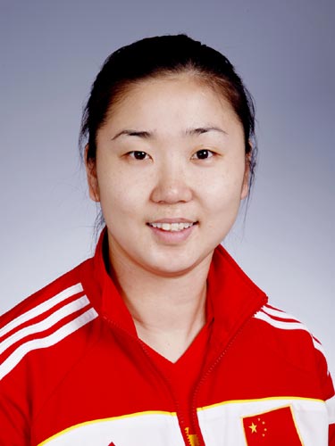 图文-北京奥运会中国代表团成立 排球队队员张娜