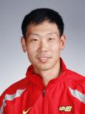 图文-北京奥运会中国代表团成立 赛艇队队员曲晓明