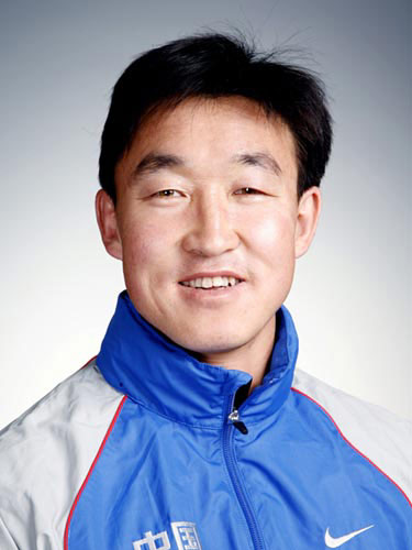 图文-北京奥运会中国代表团成立 男曲队员孟旭光