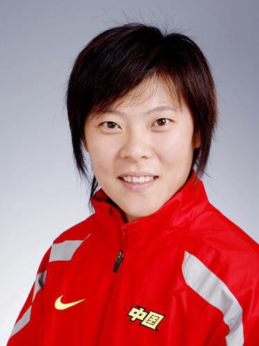 图文-北京奥运会中国代表团成立 女垒队员李琪