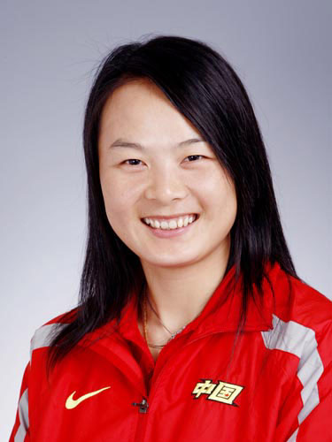 图文-北京奥运会中国代表团成立 女垒队员潘霞