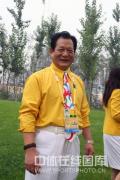 图文-北京奥运村举行开村仪式 举重队领队领队马文广
