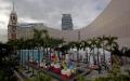 图文-香港奥运气氛日渐浓郁 尖沙咀的奥运广场