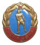 图文-徽章里的乒乓球全国赛铜质椭圆型章