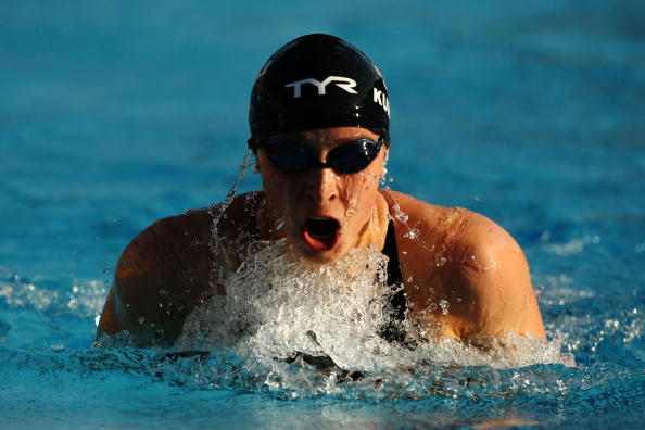 图文-美选手破女子200米混世界纪录 如出水猛