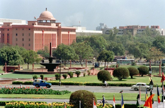 图文-历届亚运会举办城市介绍印度新德里街景