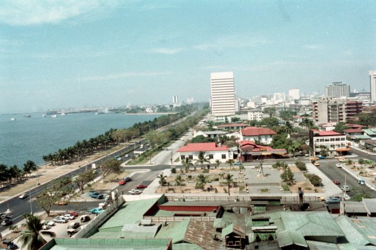 图文-历届亚运会举办城市介绍马尼拉海滨风光