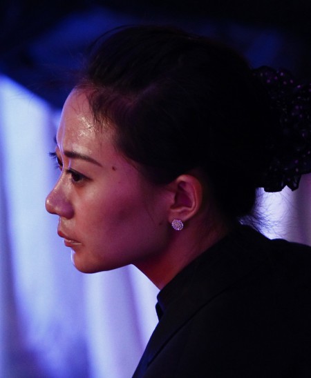 图文-世界9球北京公开赛次日赛况女裁判额头冒虚汗