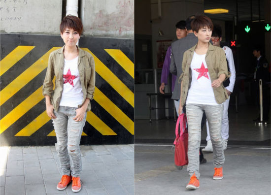 图文-孔令辉女友<em>马苏</em>出演电视剧 <em>新短发</em>造型显