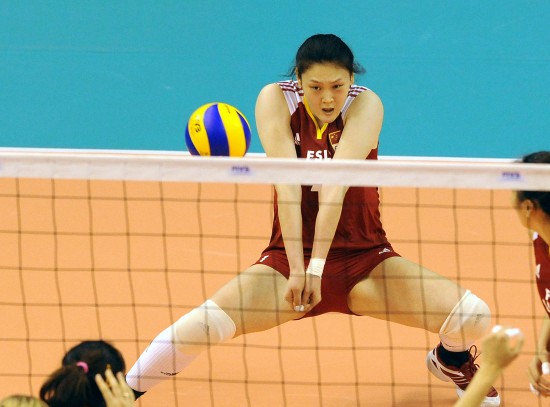 图文-女排大奖赛中国3-0哈萨克