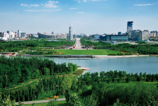 奥森公园成为北京跑步圣地
