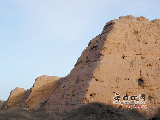 甘肃瓜州锁阳城遗址完成申遗考古勘探_越野跑