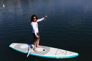 自充气式冲浪桨板可3级变速能与手机相连