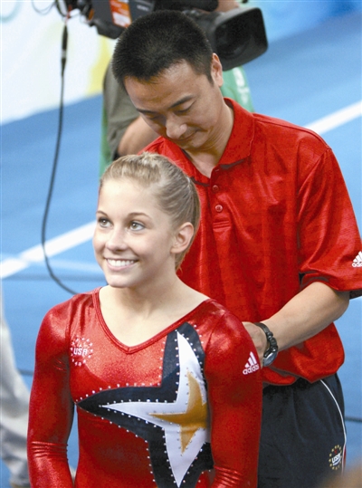 女子体操资格赛落后中国乔良不服 高难度
