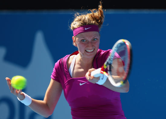 图文-WTA顶级巡回赛悉尼国际赛 捷克人犀利进