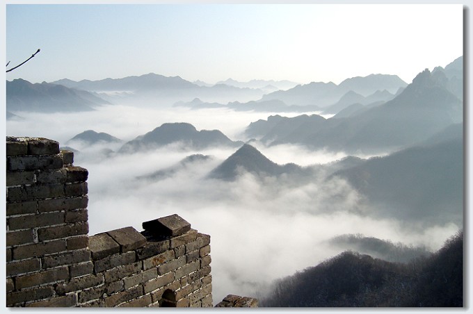 随长城一起云中漫步——北京结慕田峪长城穿越