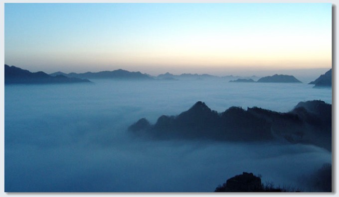 随长城一起云中漫步——北京结慕田峪长城穿越